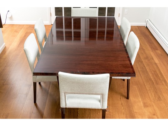 Striking Costantini Pietro Mahogany Extension Dining Table