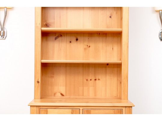 Vintage Pine Bookcase #1