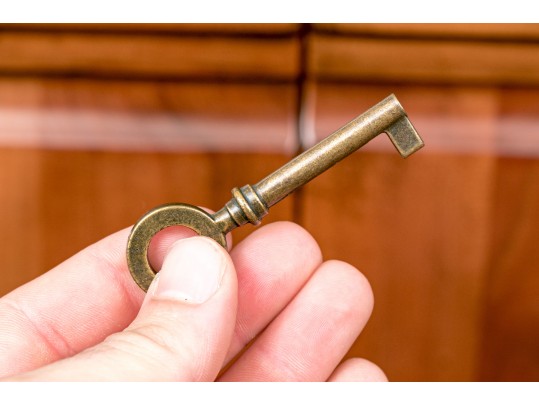 Stunning Marble Inlaid Sideboard