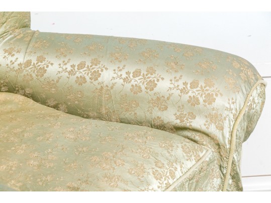 Fabulous Rocking Club Chair With Matching Ottoman