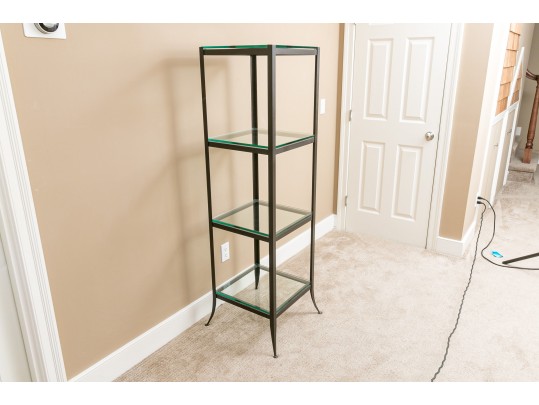 Contemporary Cast Iron Etagere