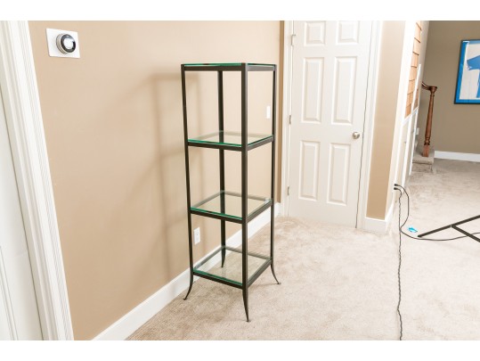 Contemporary Cast Iron Etagere