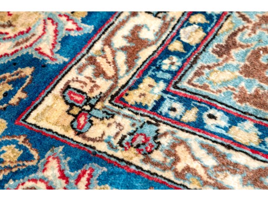 Large Hand Knotted Wool Persian Carpet  12' X 8'