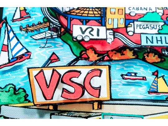 Charles Fazzino (Am., B.1955) Sighed Lithograph, Pop Art NYC And Beyond