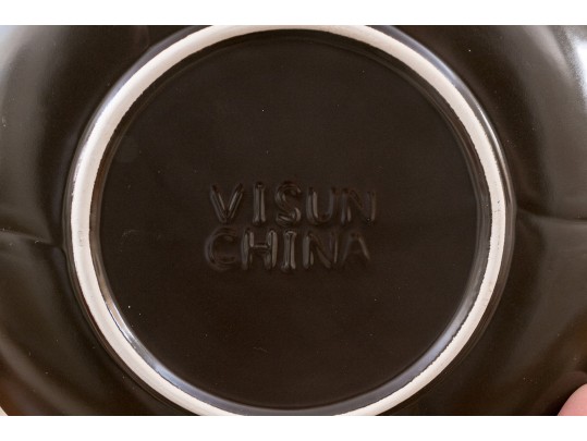 Attractive Set Of Green Ceramic Ware