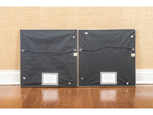 Pair Of Framed Limited Edition Seated Nudes
