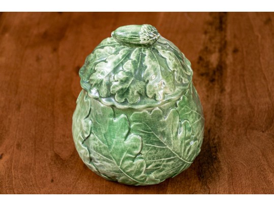 Attractive Set Of Green Ceramic Ware