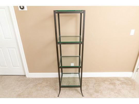 Contemporary Cast Iron Etagere