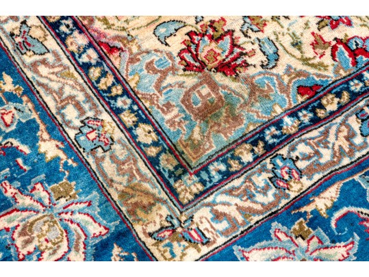 Large Hand Knotted Wool Persian Carpet  12' X 8'