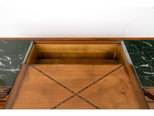 Stunning Marble Inlaid Sideboard