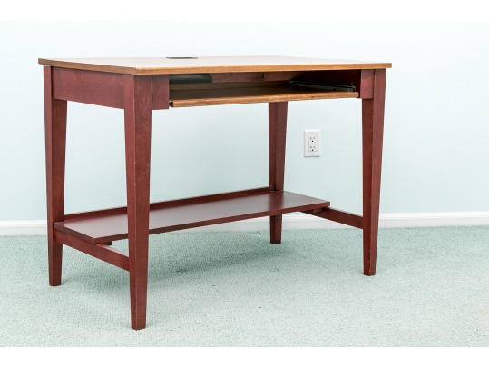 Ethan Allen Cherry Stained Computer Desk