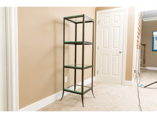 Contemporary Cast Iron Etagere
