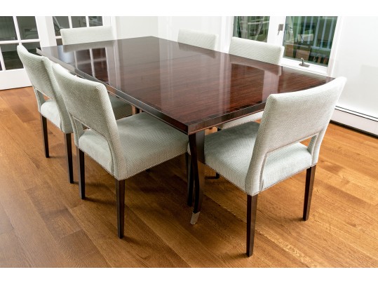 Striking Costantini Pietro Mahogany Extension Dining Table