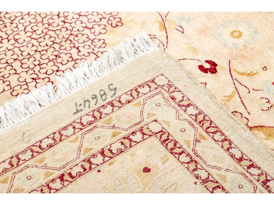 Gorgeous Persian Tabriz Room Size Carpet