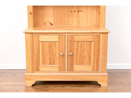 Vintage Pine Bookcase #1