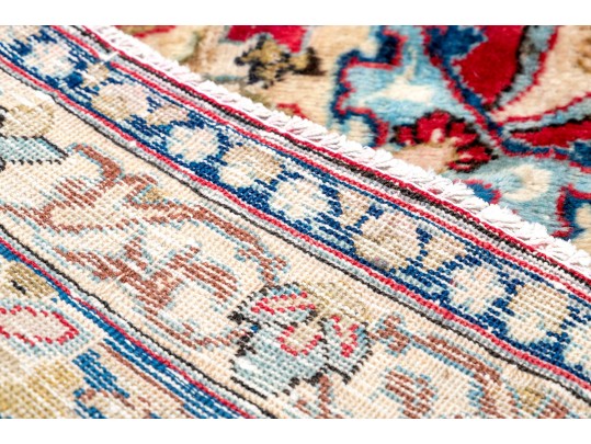 Large Hand Knotted Wool Persian Carpet  12' X 8'