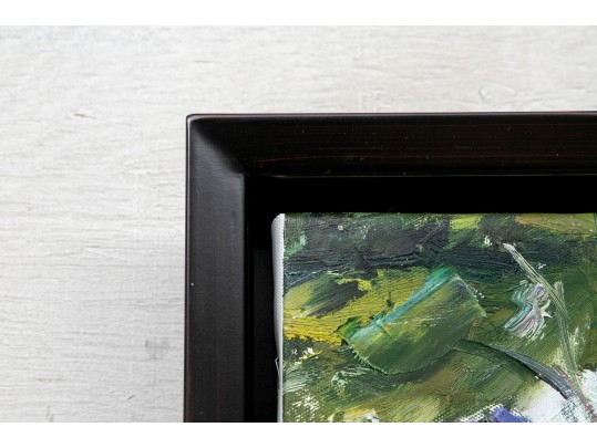 Vinci, Signed Oil On Canvas, Vase Of Flowers