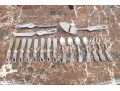 Partial Flatware Set With Cast Figural Handles