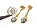 Interesting Fashion Jewelry, Two Pairs Of Earrings And Ring, Size 7
