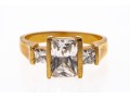 Interesting Fashion Jewelry, Two Pairs Of Earrings And Ring, Size 7