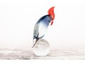 Impressive, Murano Quality, Hand Blown Glass Bird Of Paradise
