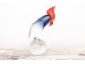 Impressive, Murano Quality, Hand Blown Glass Bird Of Paradise