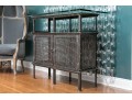 20th Century Vintage Steel Frame Factory Cabinet