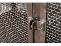 20th Century Vintage Steel Frame Factory Cabinet
