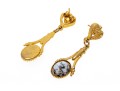 Interesting Fashion Jewelry, Two Pairs Of Earrings And Ring, Size 7