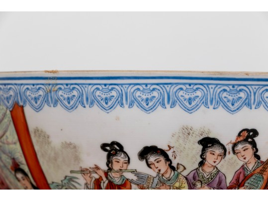 Fine Chinese Famille Rose Egg Shell Porcelain Bowl 