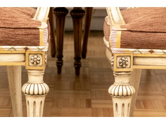 Gorgeous Karges French Provincial Dining Table And Six Chairs