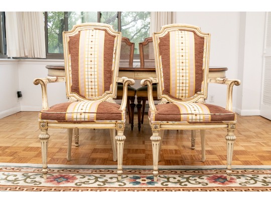 Gorgeous Karges French Provincial Dining Table And Six Chairs