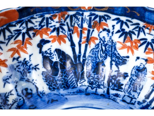 Two Chinese Porcelain Transfer Decorated Bowls