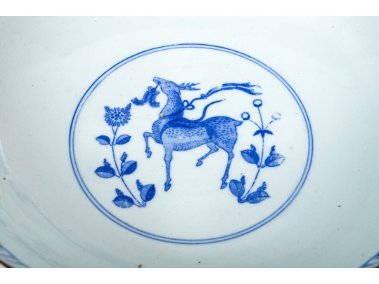 Two Chinese Porcelain Transfer Decorated Bowls