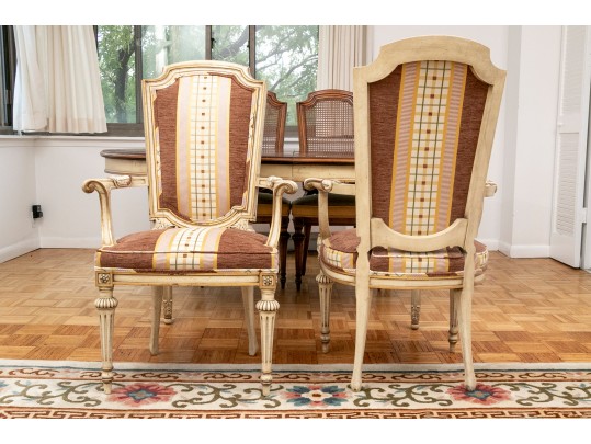 Gorgeous Karges French Provincial Dining Table And Six Chairs