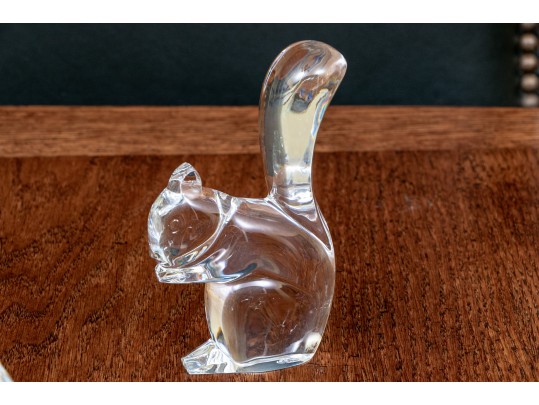 Chic Collection Of French, Baccarat Crystal Animals 