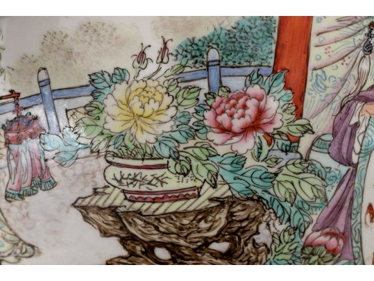 Fine Chinese Famille Rose Egg Shell Porcelain Bowl 