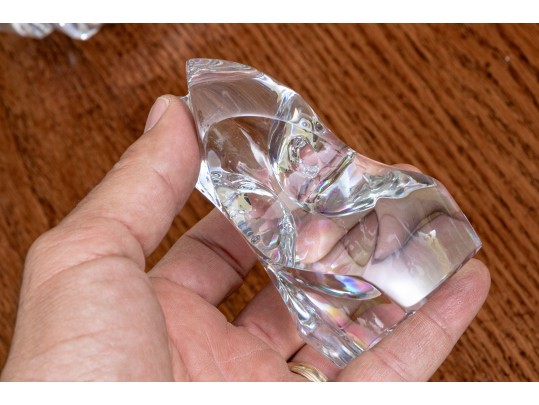 Chic Collection Of French, Baccarat Crystal Animals 