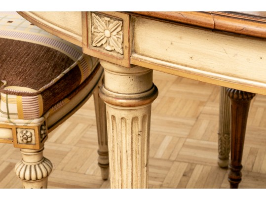 Gorgeous Karges French Provincial Dining Table And Six Chairs