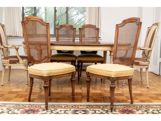 Gorgeous Karges French Provincial Dining Table And Six Chairs