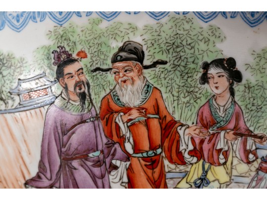 Fine Chinese Famille Rose Egg Shell Porcelain Bowl 