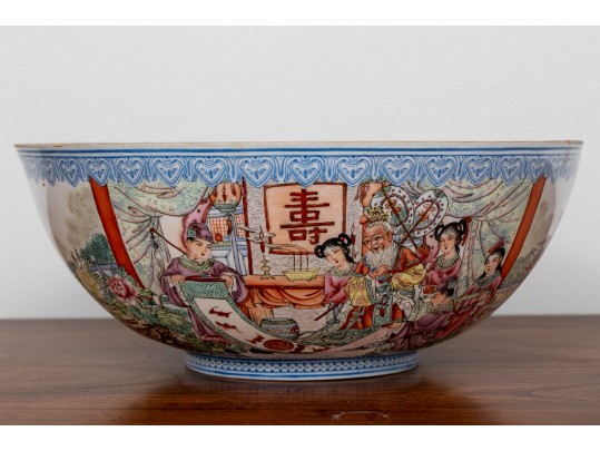 Fine Chinese Famille Rose Egg Shell Porcelain Bowl 
