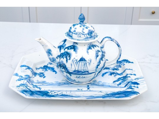 Four English Oxford Serving Pieces