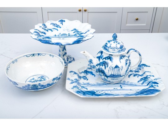 Four English Oxford Serving Pieces