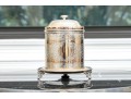 Antique English Silver Plated Biscuit Jar