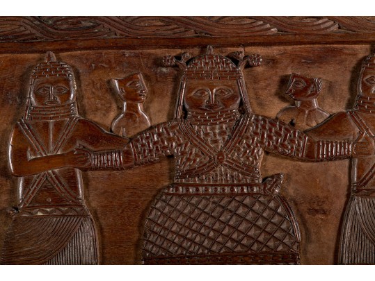 Beautiful African Carved Wood Wall Art