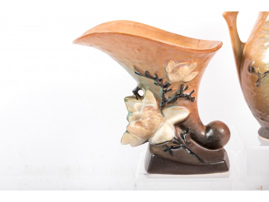 Roseville Pottery 184 And 90 Ceramic Vases