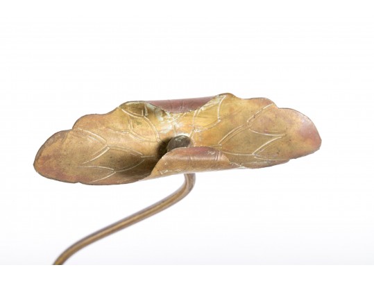 Chinese Brass Lotus Garden Decor