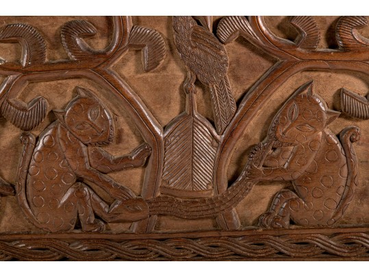 Beautiful African Carved Wood Wall Art