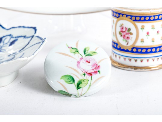 Antique And Vintage Floral Porcelain Including Vista Alegre
